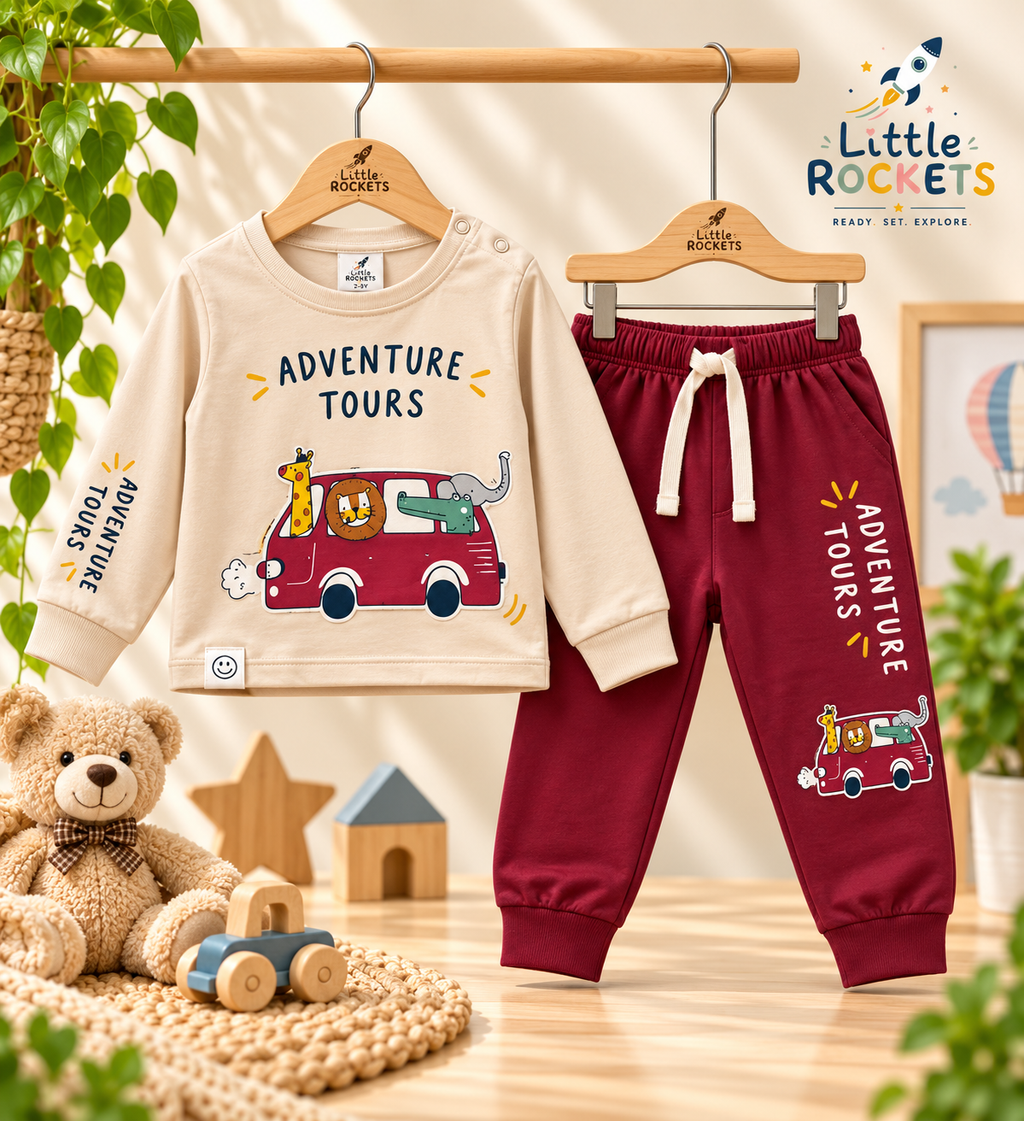 Safari Bus Baby Co-ord Set – view 5