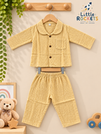 Butter Yellow Baby Night Suit – view 4