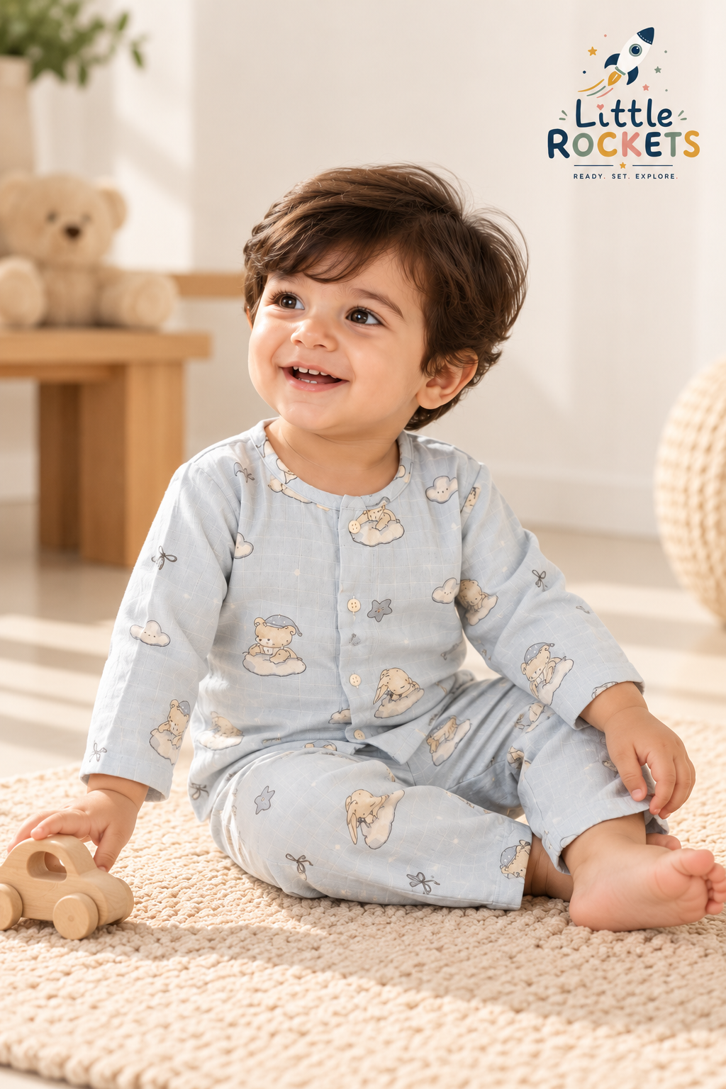 Teddy & Bunny Nightwear for Kids