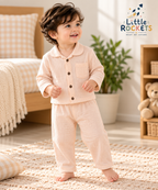 Blush Pink Baby Night Suit – view 2