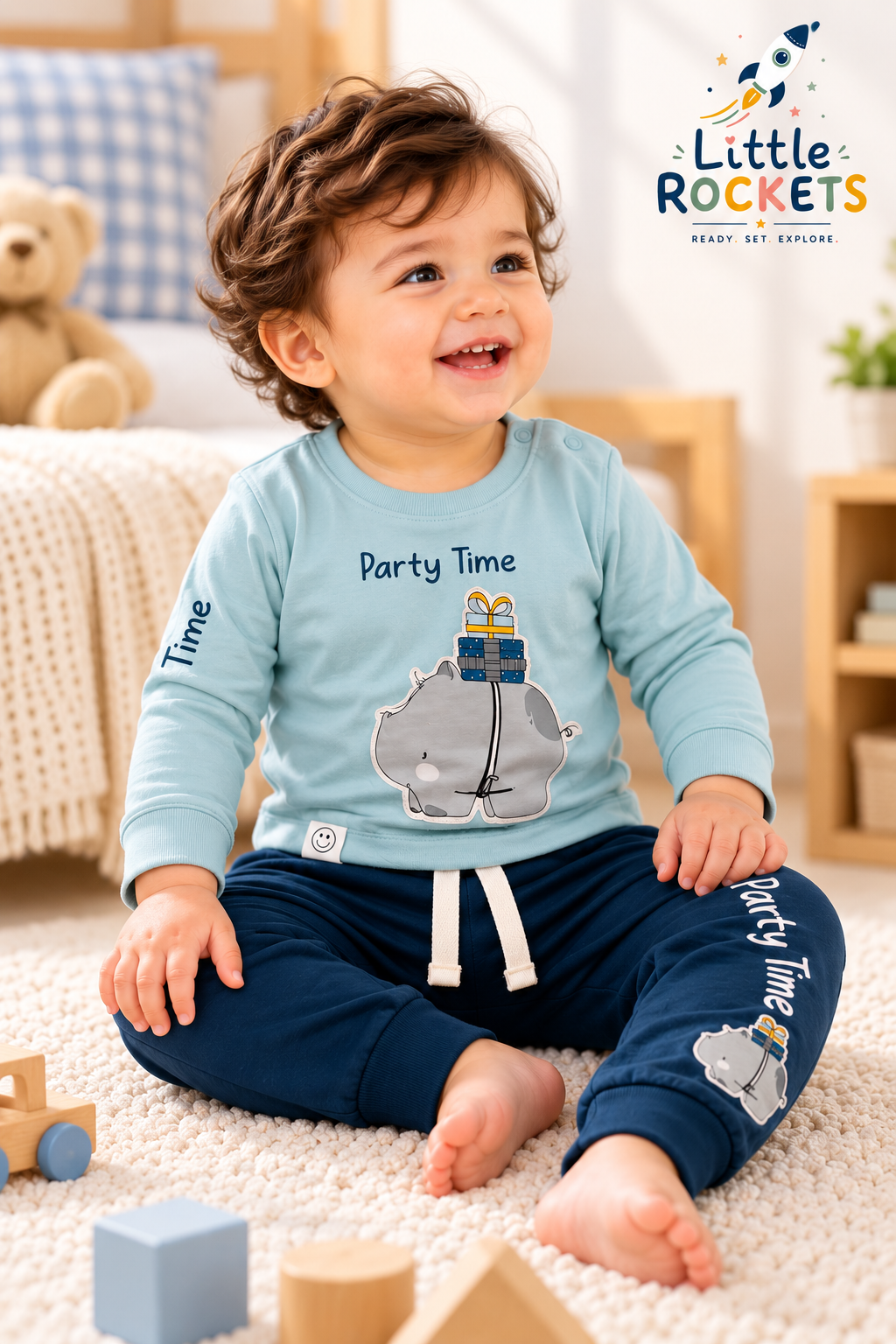 Elephant Gift Baby Night Suit