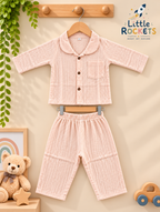 Blush Pink Baby Night Suit – view 6