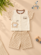 Teddy Check Co-ord Set for Kids – view 5