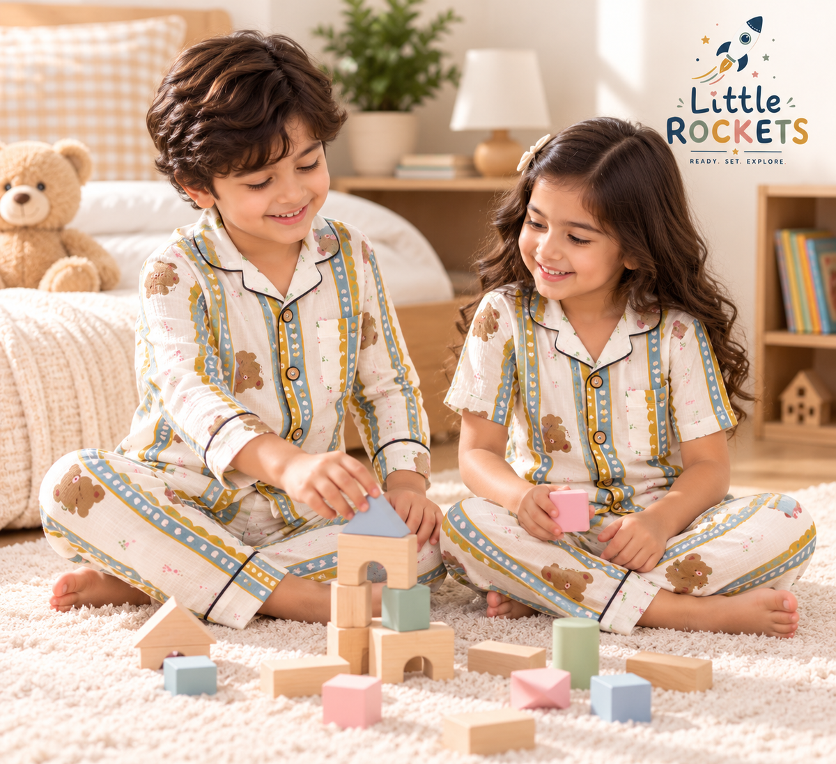 boy and girl playing