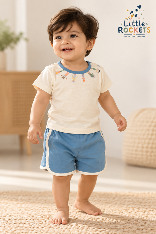 Adventure Bear Co-ord for Girls