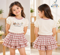 Cute Animals Shorts Set for Girls