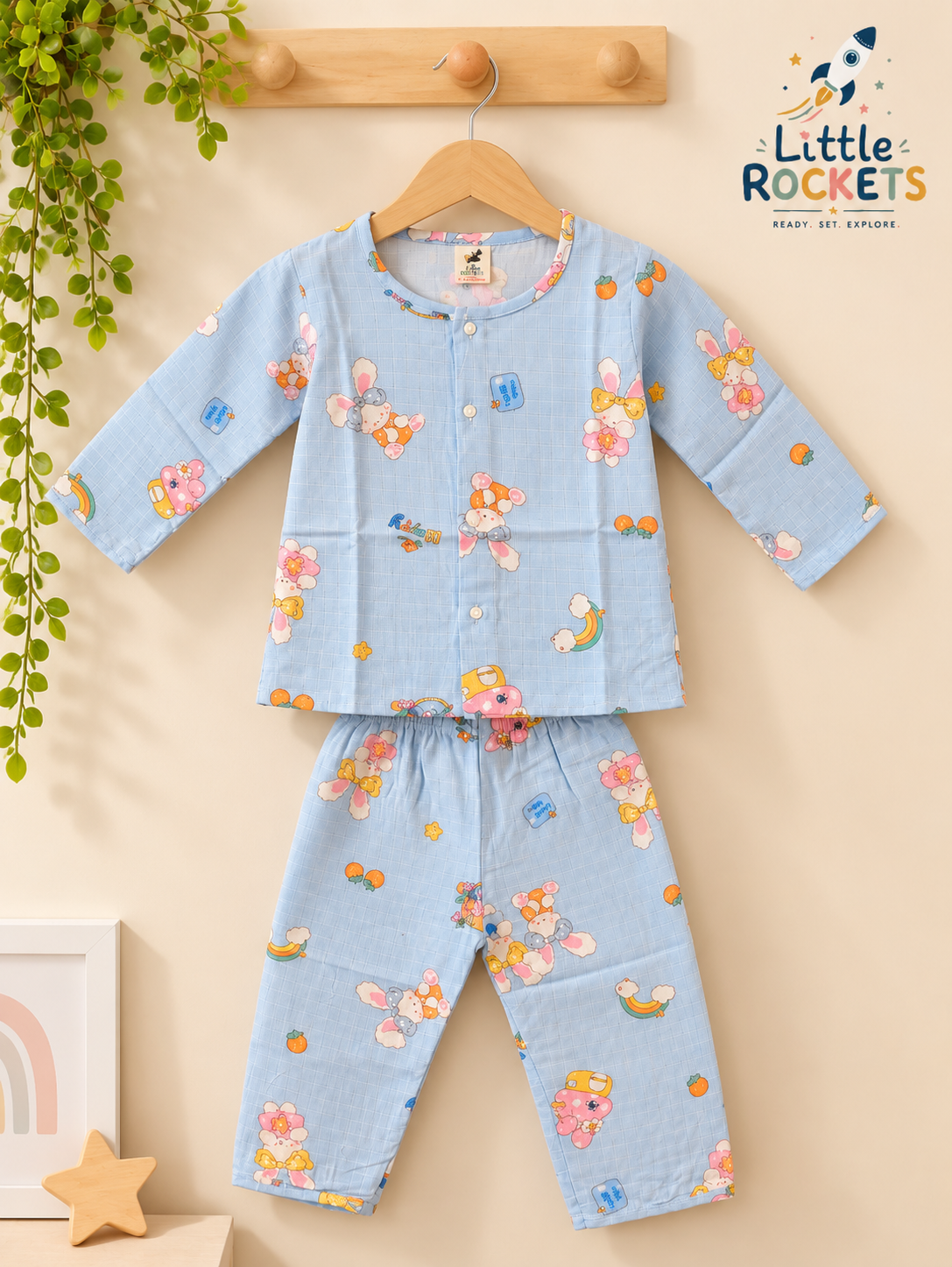 Blue Bunny Nightwear for Kids – view 4