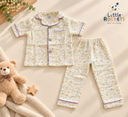 Bloom Floral Night Suit for Kids – view 4