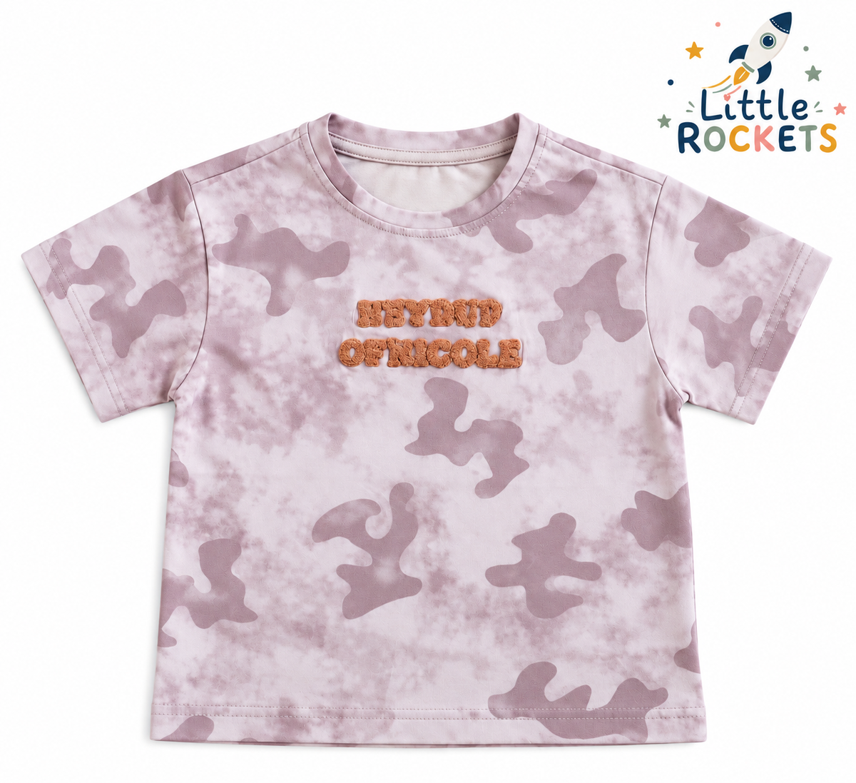 Pink Camo T-Shirt for Girls – view 3