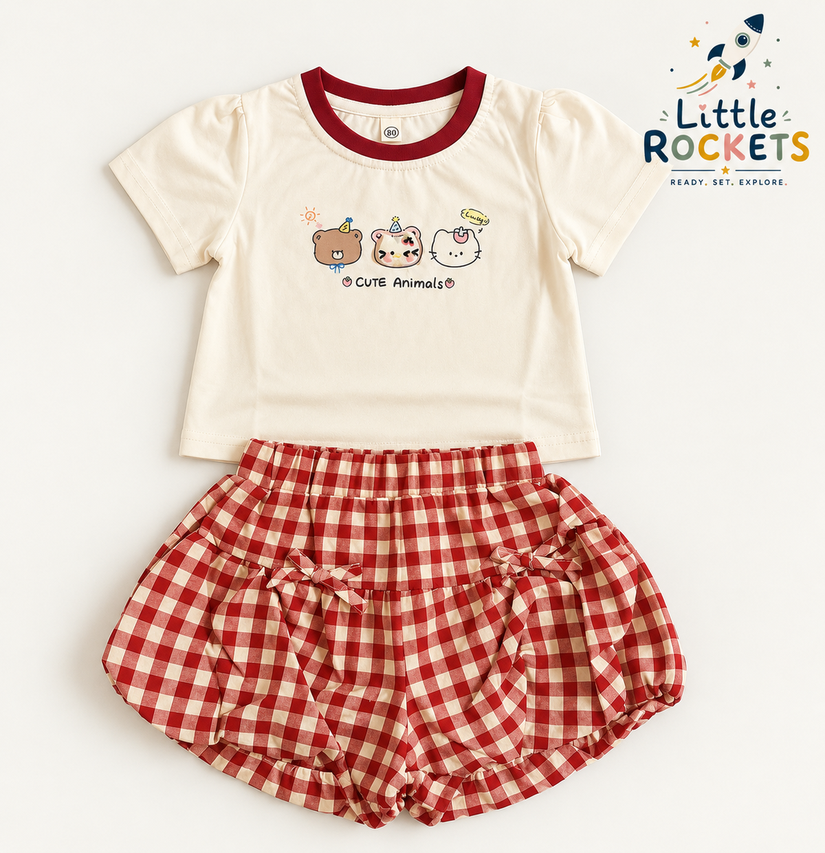 Lace Collar Co-ord Set for Girls – view 4