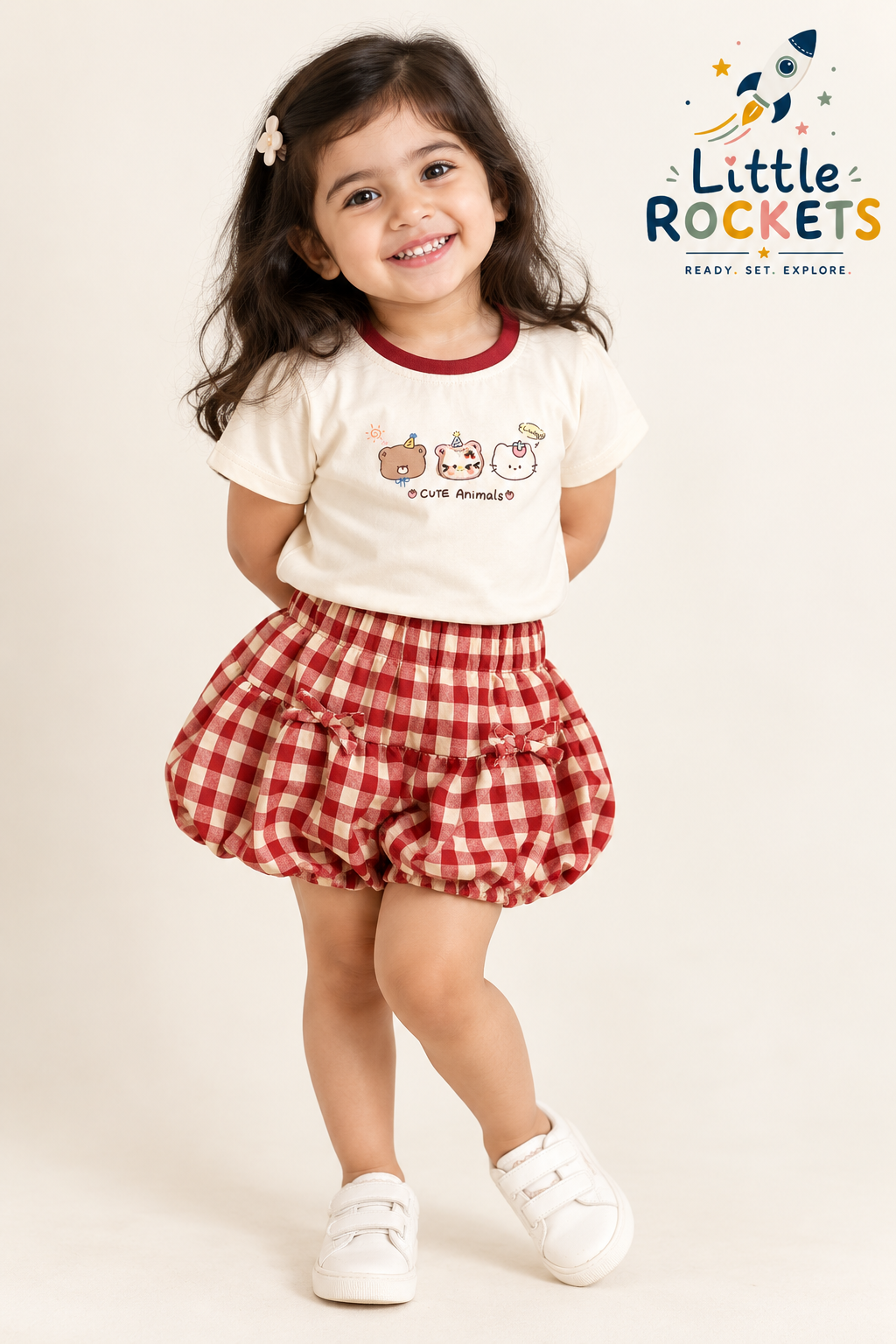 Lace Collar Co-ord Set for Girls – view 2