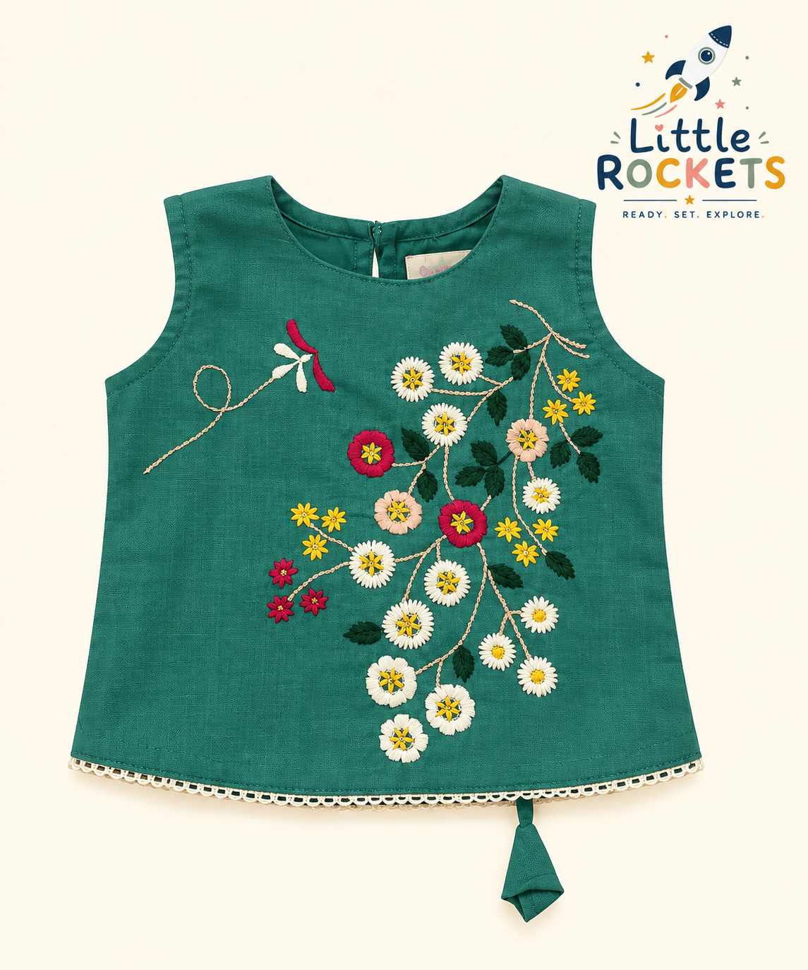 Emerald Co-ord Set for Girls – view 2