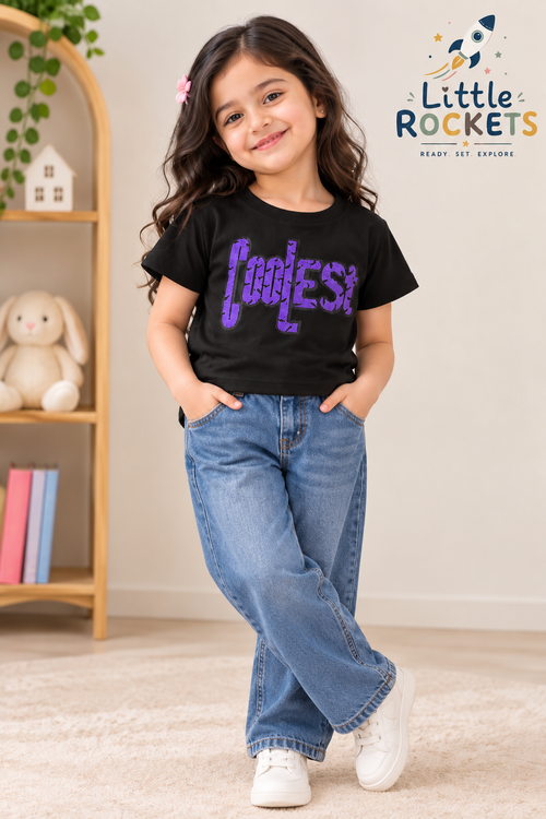 Coolest Black T-Shirt for Girls