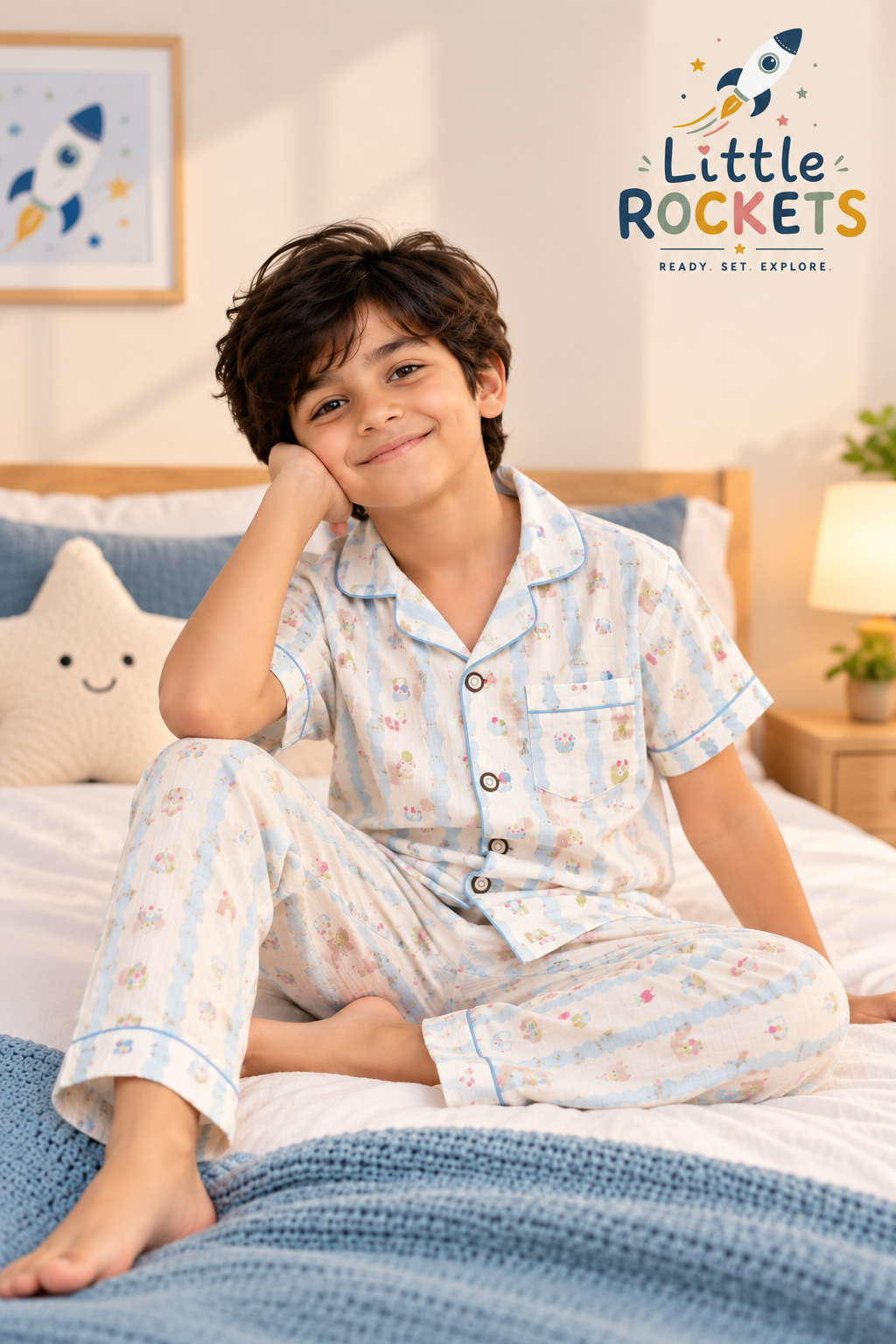 Balloon Teddy Nightwear for Kids – view 2