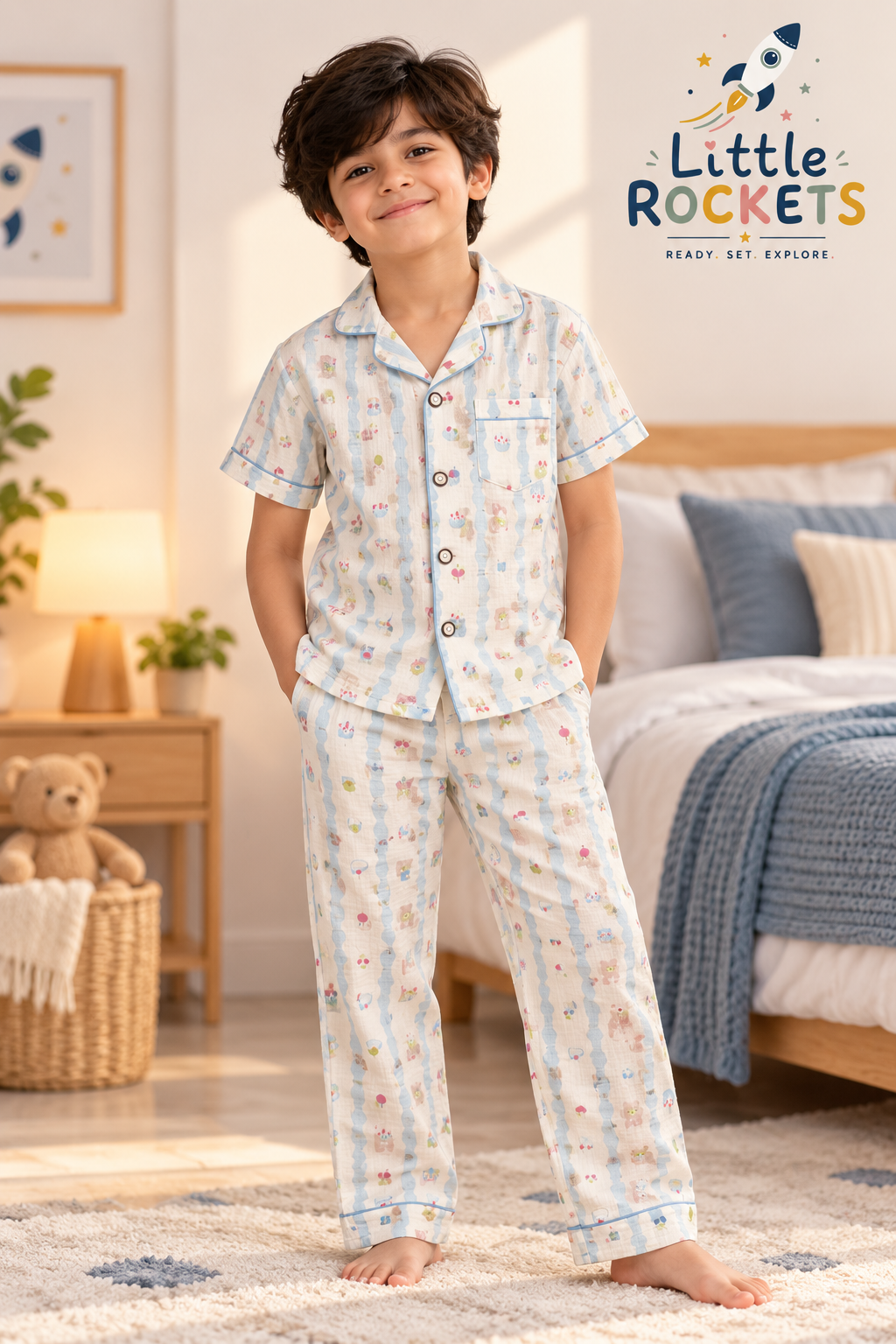Balloon Teddy Nightwear for Kids – view 3