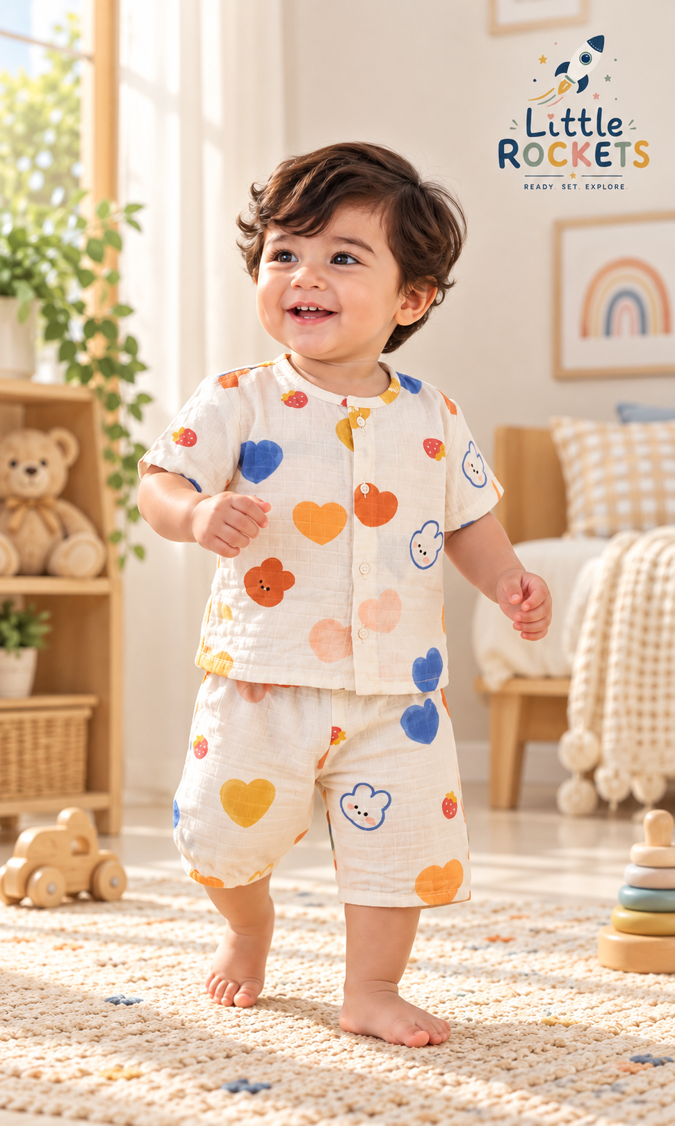 Bunny & Hearts Co-ord Set