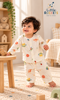 Rocket Print Nightwear for Kids