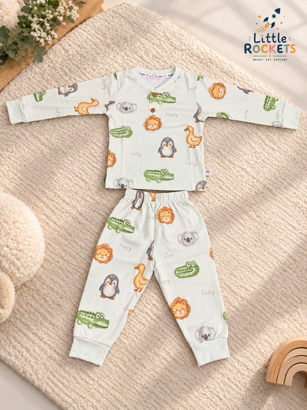 Zoo Adventure Co-ord Set for Kids – view 2
