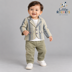 Blazer & Khaki Pants Set – view 3