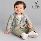 Blazer & Khaki Pants Set – view 2