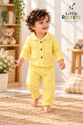 Sunshine Yellow Night Suit
