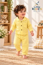 Sunshine Yellow Night Suit