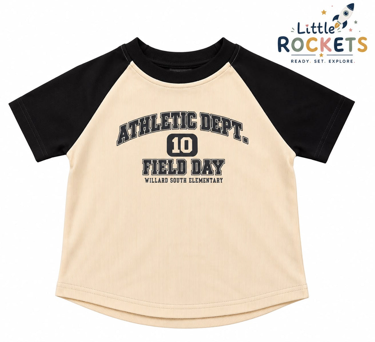 Raglan T-Shirt & Shorts for Kids – view 4